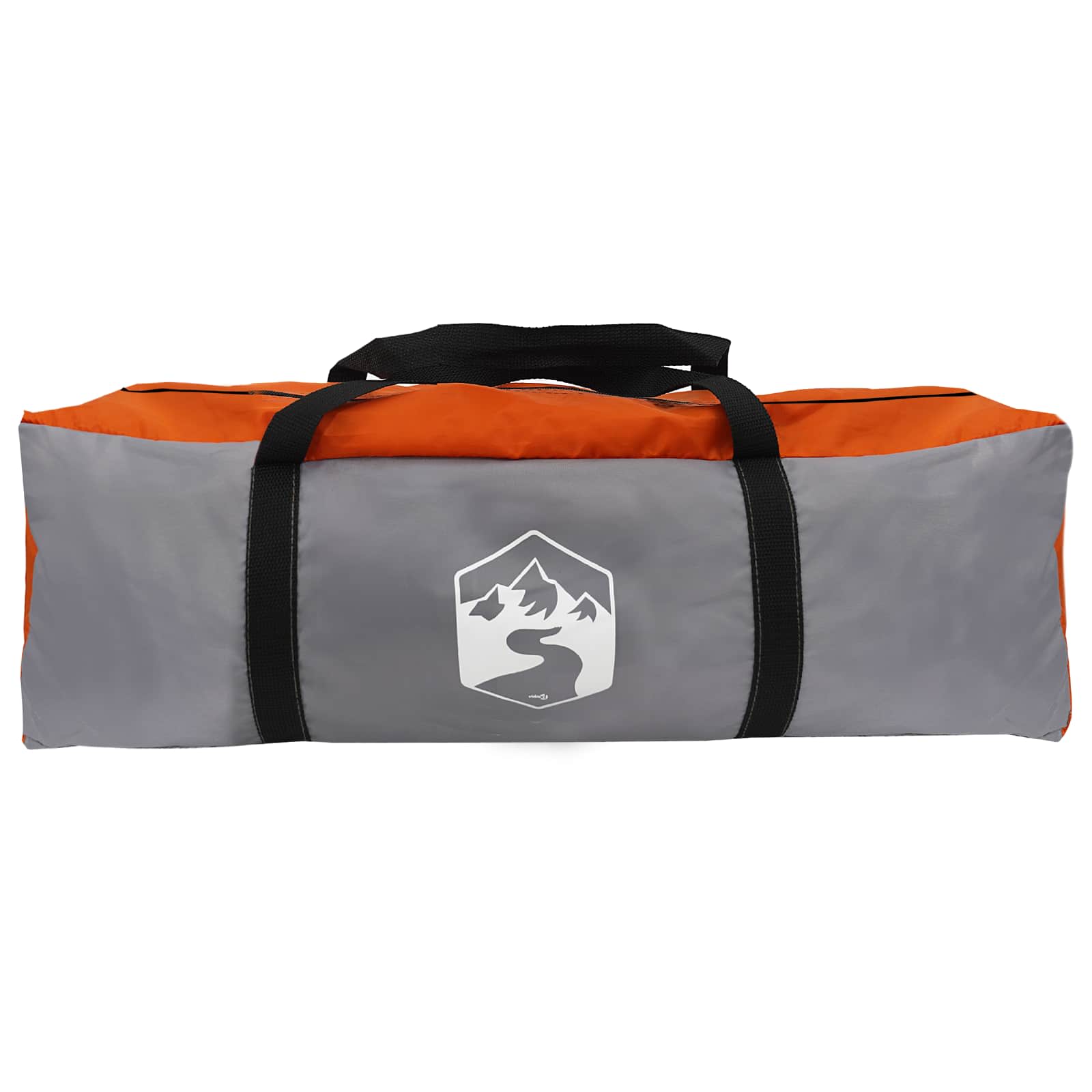 Gezinstent Grijs en Oranje 533 x 312 x 230 cm – afbeelding 7