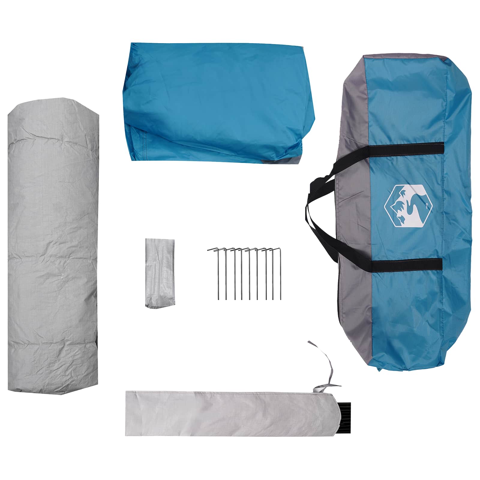 Directe Tent Blauw 340 x 280 x 190 cm – afbeelding 9
