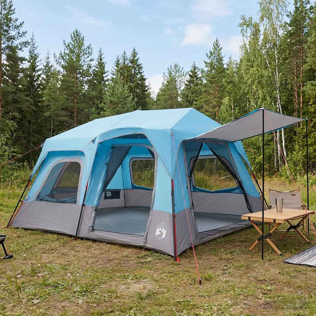 Directe Tent Blauw 8-persoons 185T Polyester met PU Coating