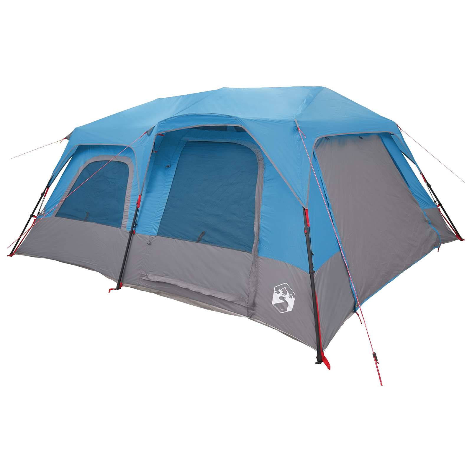 Directe Tent Blauw 10-persoons 185T Polyester met PU Coating – afbeelding 3