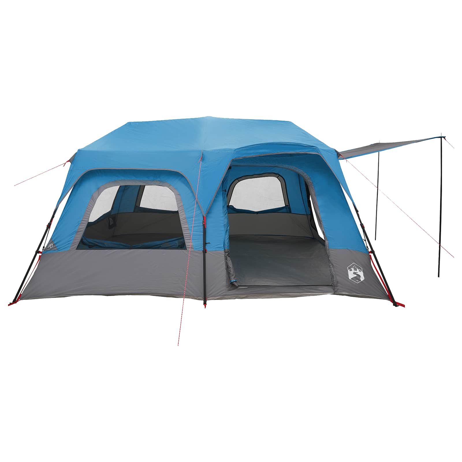 Directe Tent Blauw 10-persoons 185T Polyester met PU Coating – afbeelding 4