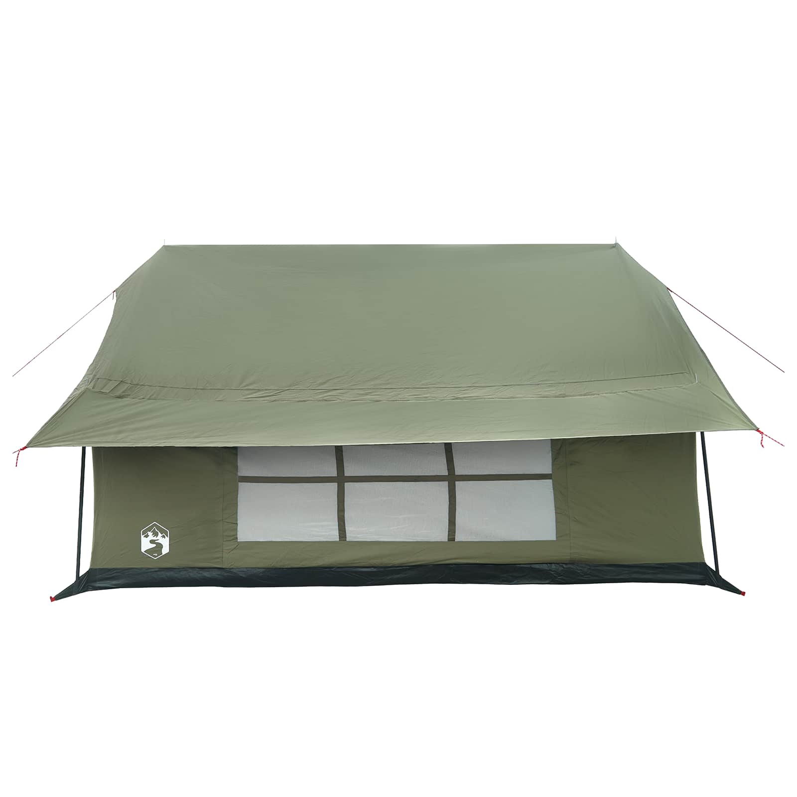 Huisje Tent Legergroen 340 x 246 x 210 cm Polykatoen – afbeelding 5