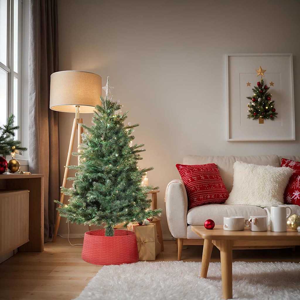 Kerstboomrok Rood Ø 65 x 24 cm Kunststof
