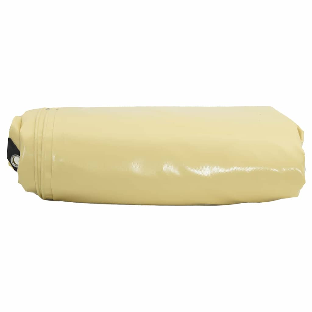 Zeil 650g / m² Beige 4 x 6 m Canvas met PVC-coating – afbeelding 3
