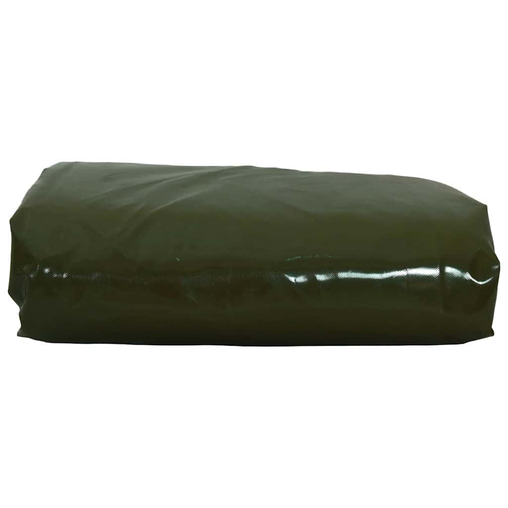 Zeil 650g / m² Olijf Groen 2 x 3 m Canvas met PVC-coating – afbeelding 3