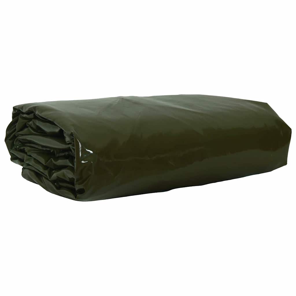 Zeil 650g / m² Olijf Groen 1,5 x 2,5 m Canvas met PVC-coating – afbeelding 1