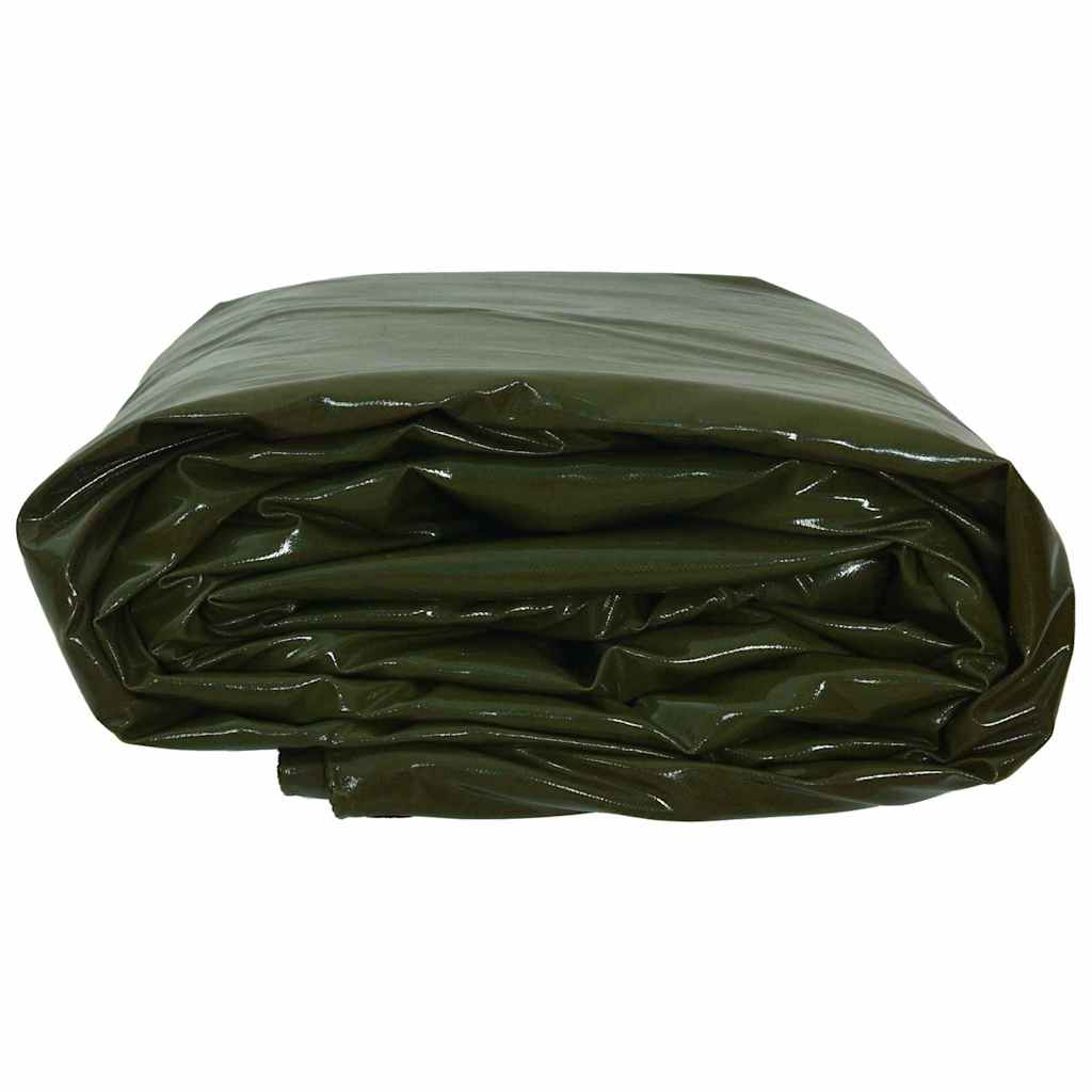 Zeil 650g / m² Olijf Groen 5 x 8 m Canvas met PVC-coating – afbeelding 4