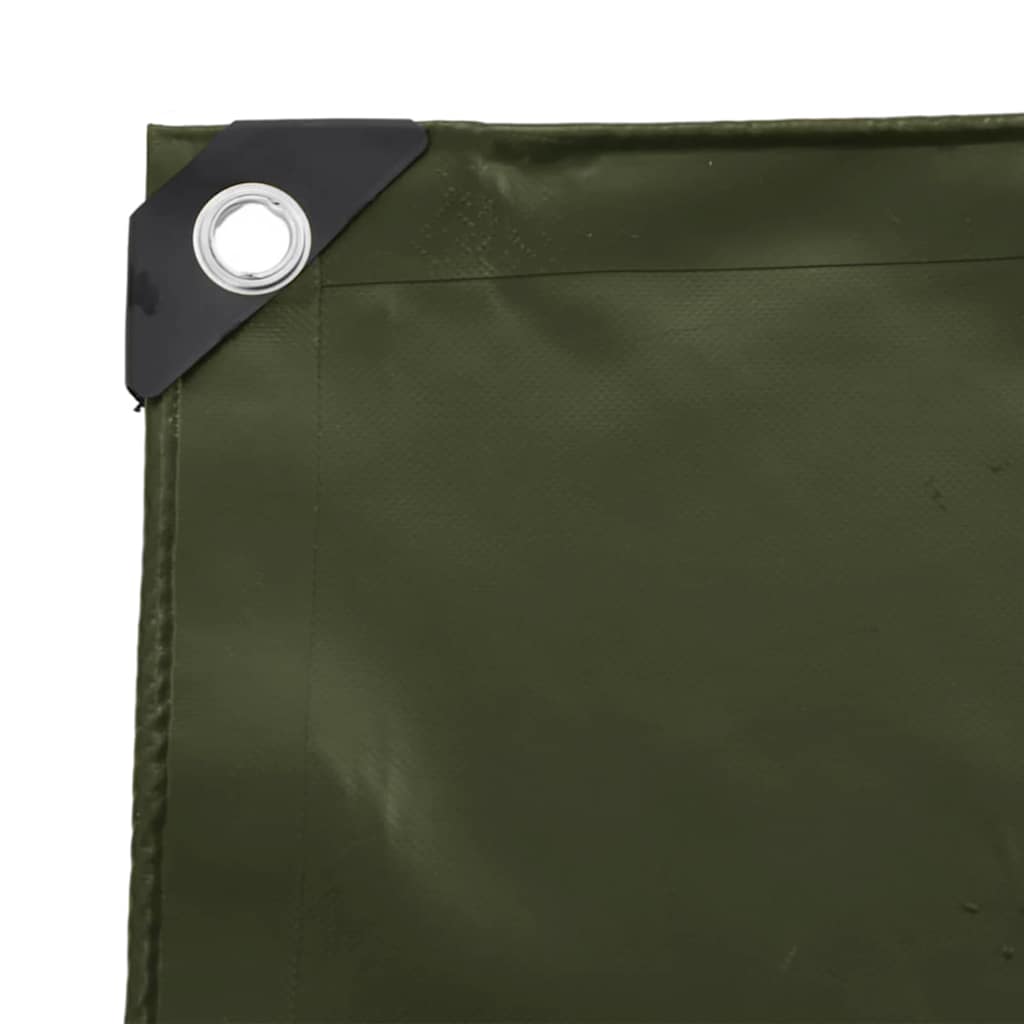 Zeil 650g / m² Olijf Groen 5 x 8 m Canvas met PVC-coating – afbeelding 7