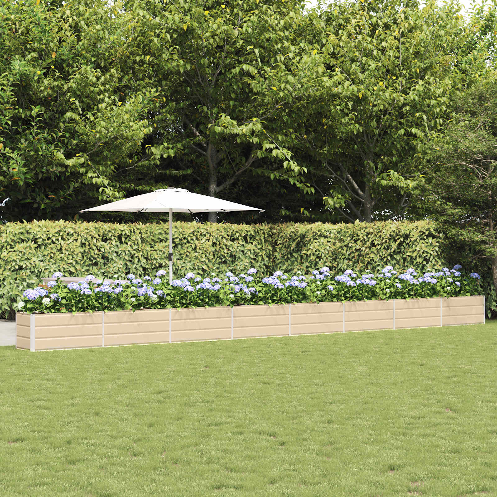 Plantenbak Ivoor 770 x 50 x 45 cm Gegalvaniseerd staal