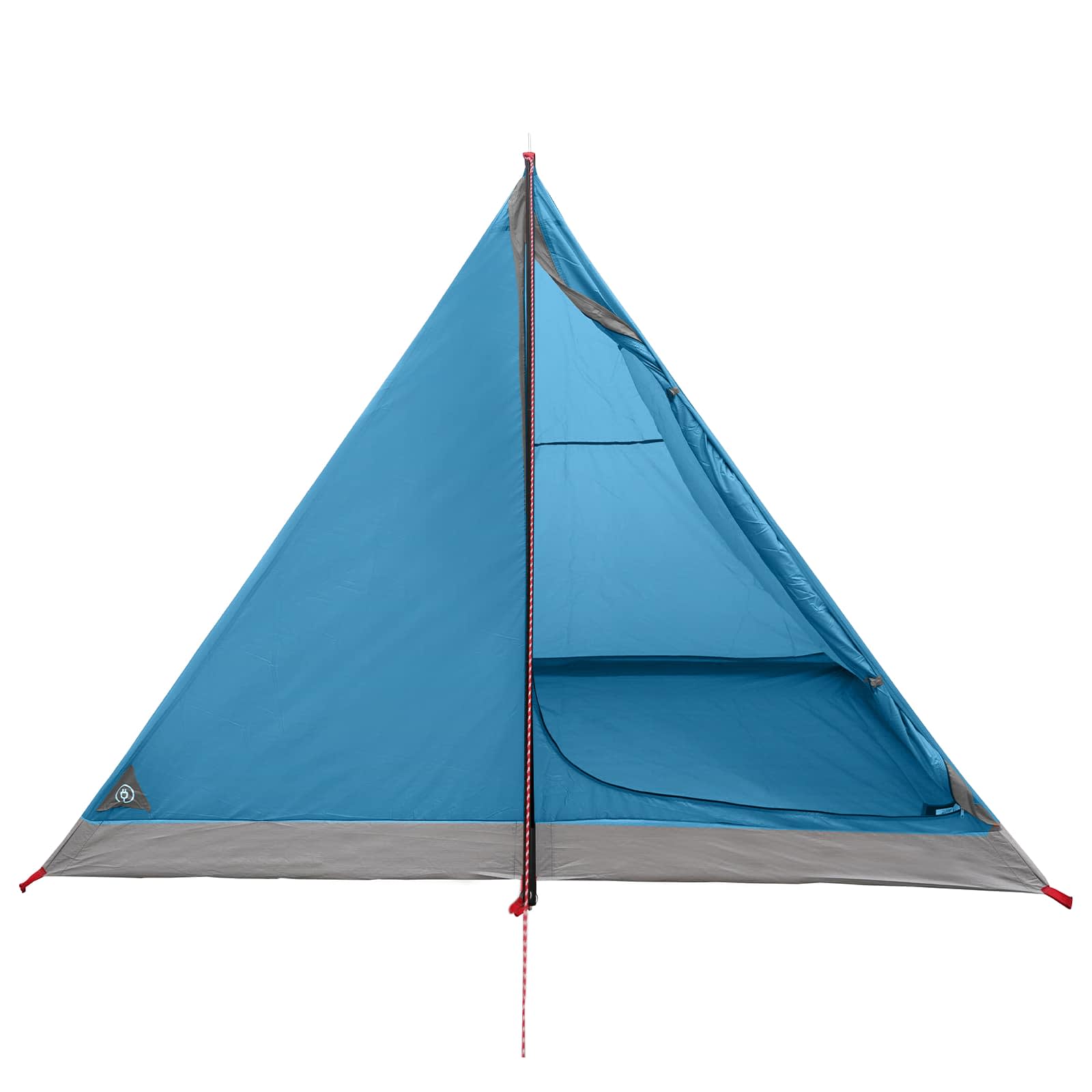 Backpacking Tent Blauw 4-persoons 185T Polyester met PU Coating – afbeelding 5