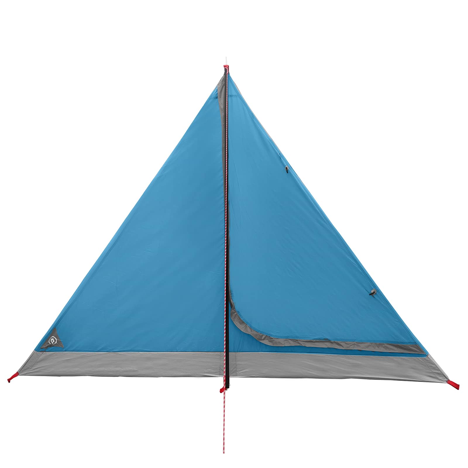 Backpacking Tent Blauw 4-persoons 185T Polyester met PU Coating – afbeelding 6