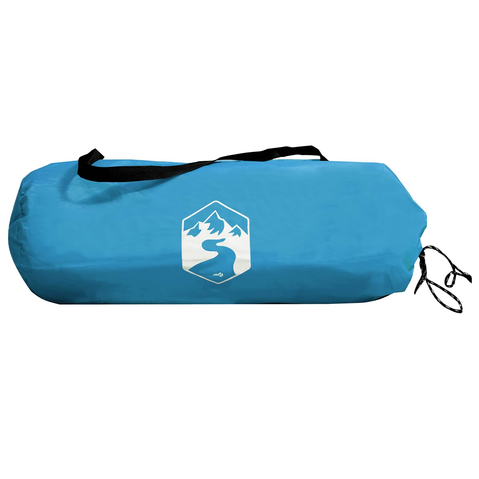 Backpacking Tent Blauw 4-persoons 185T Polyester met PU Coating – afbeelding 9