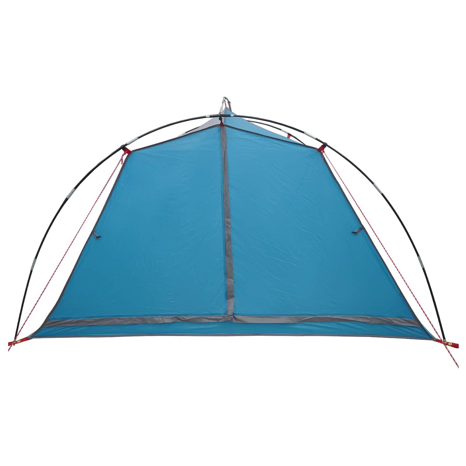 Tunneltent Blauw 4-persoons 185T Polyester met PU Coating – afbeelding 5