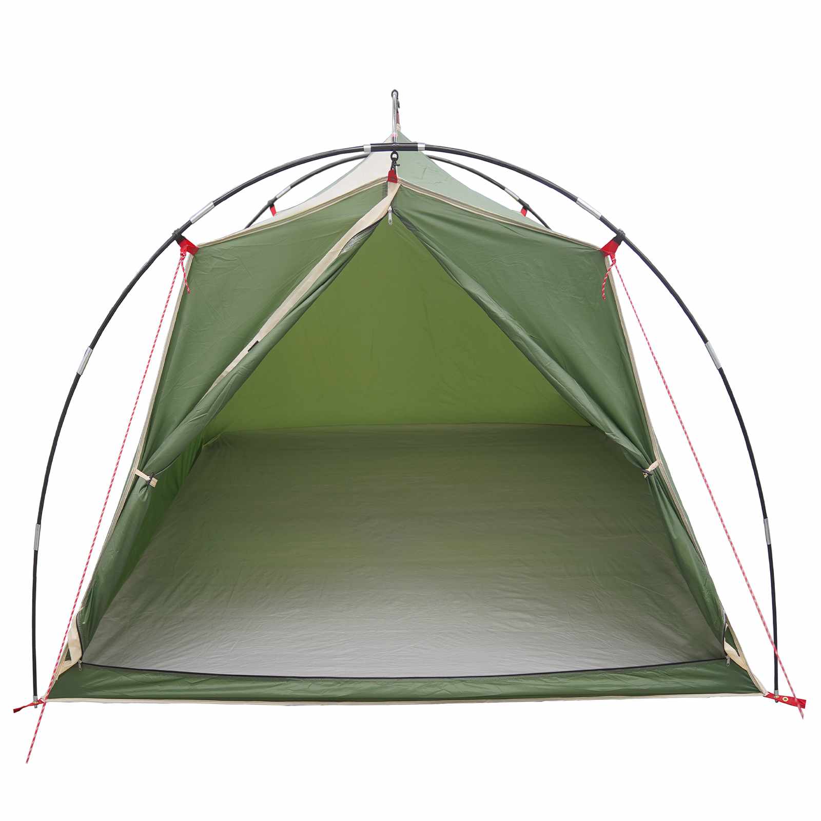 Tunneltent Groen 2-persoons 185T Polyester met PU Coating – afbeelding 4