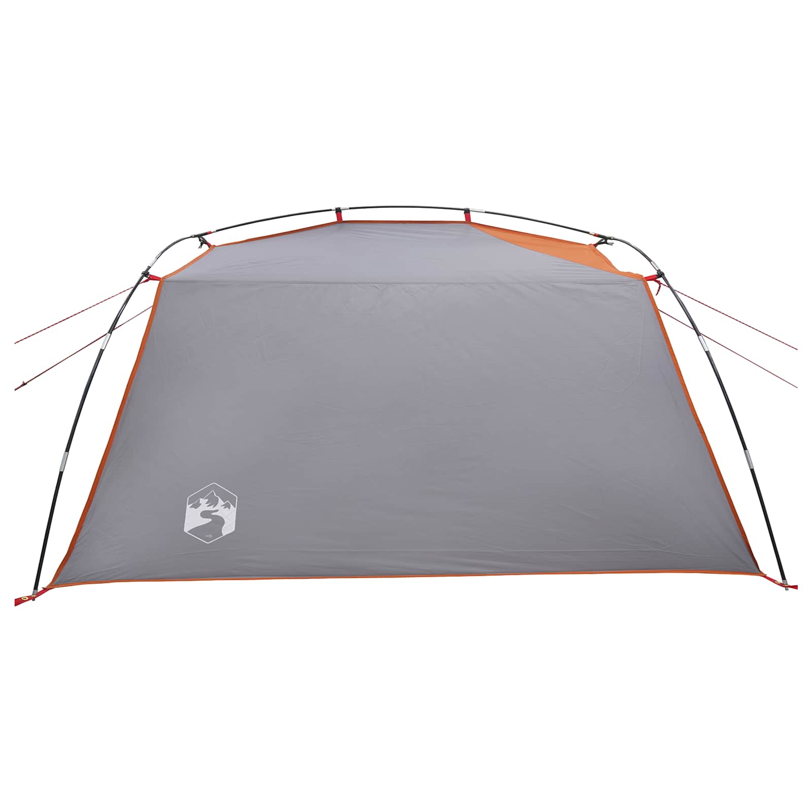 Tunneltent Grijs en Oranje 2-persoons – afbeelding 6