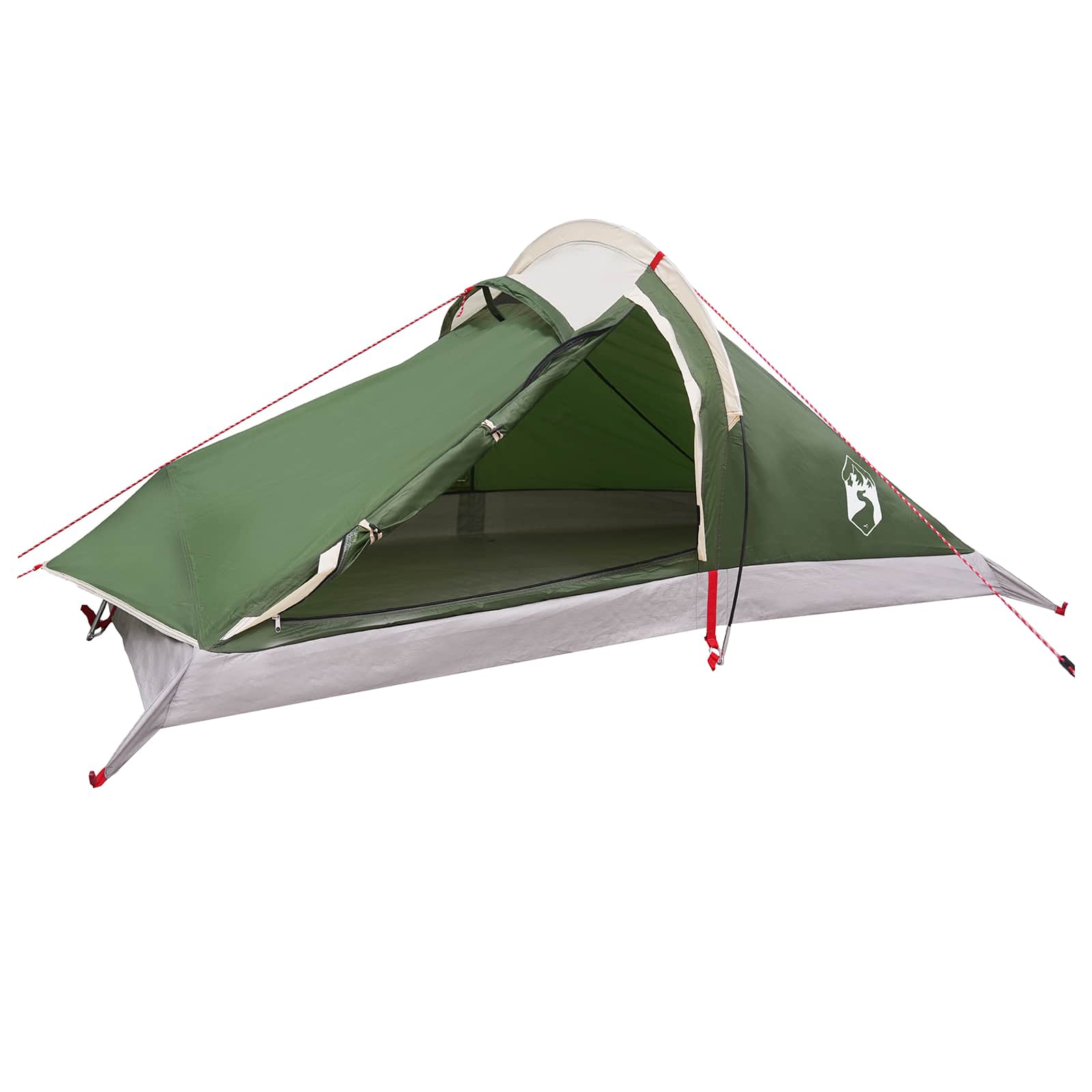 Backpacking Tent Groen 4-persoons 185T Polyester met PU Coating – afbeelding 2