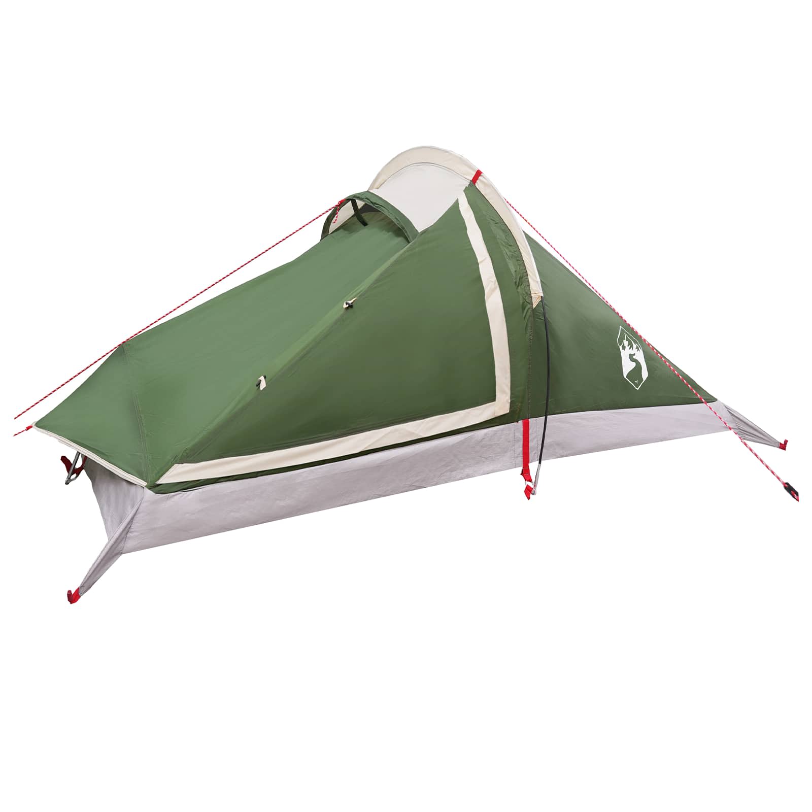 Backpacking Tent Groen 4-persoons 185T Polyester met PU Coating – afbeelding 3