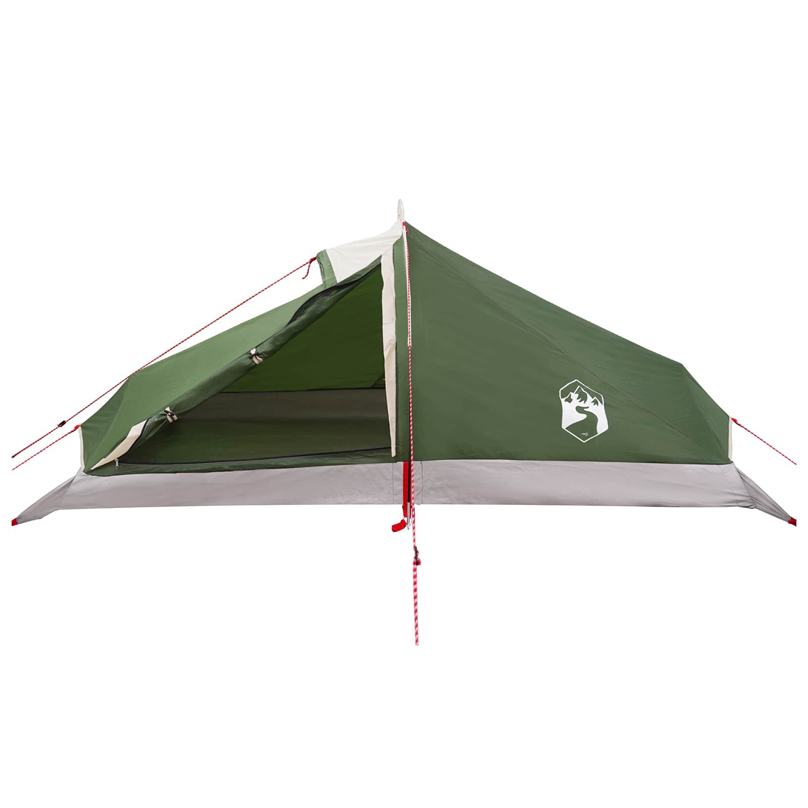 Backpacking Tent Groen 4-persoons 185T Polyester met PU Coating – afbeelding 4
