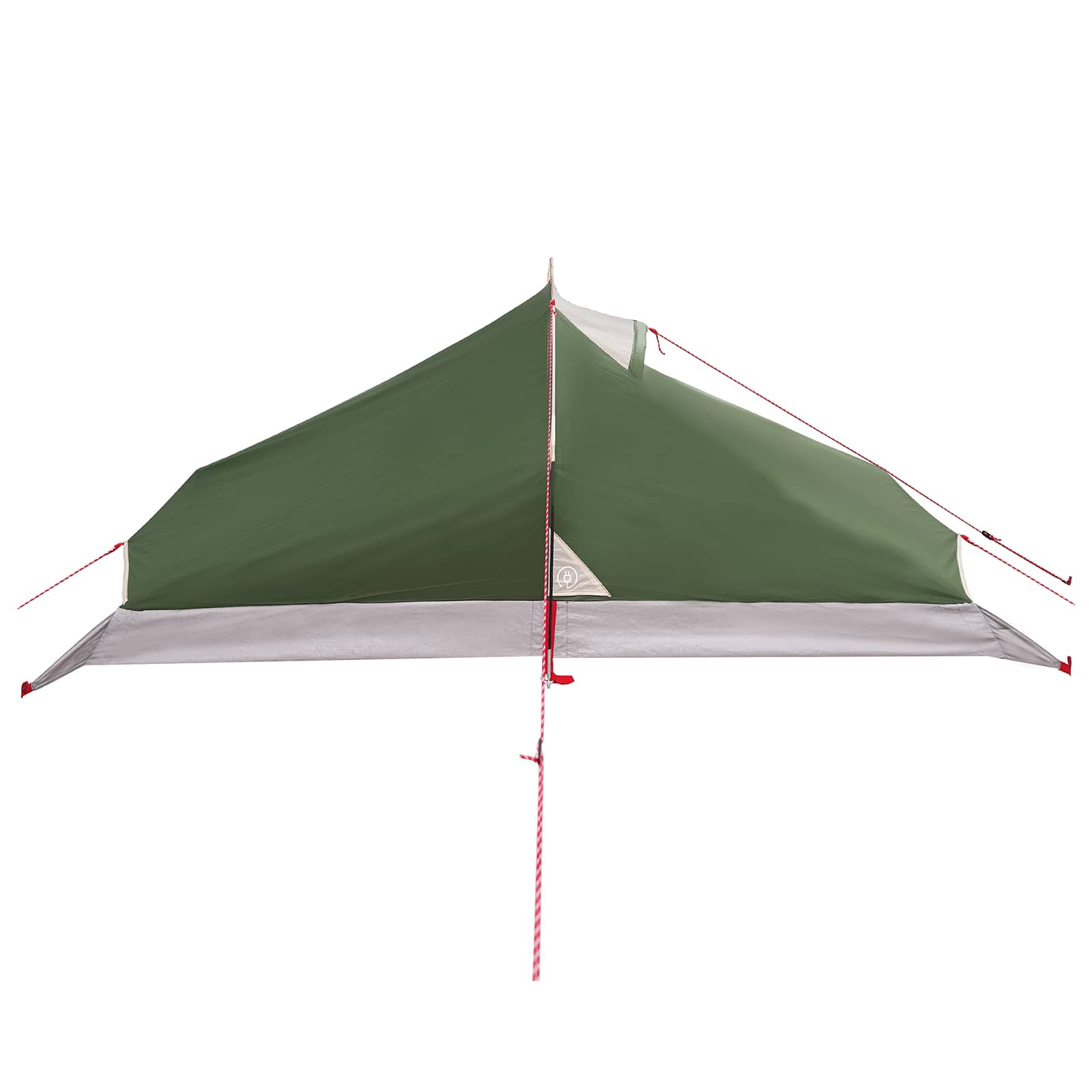 Backpacking Tent Groen 4-persoons 185T Polyester met PU Coating – afbeelding 7