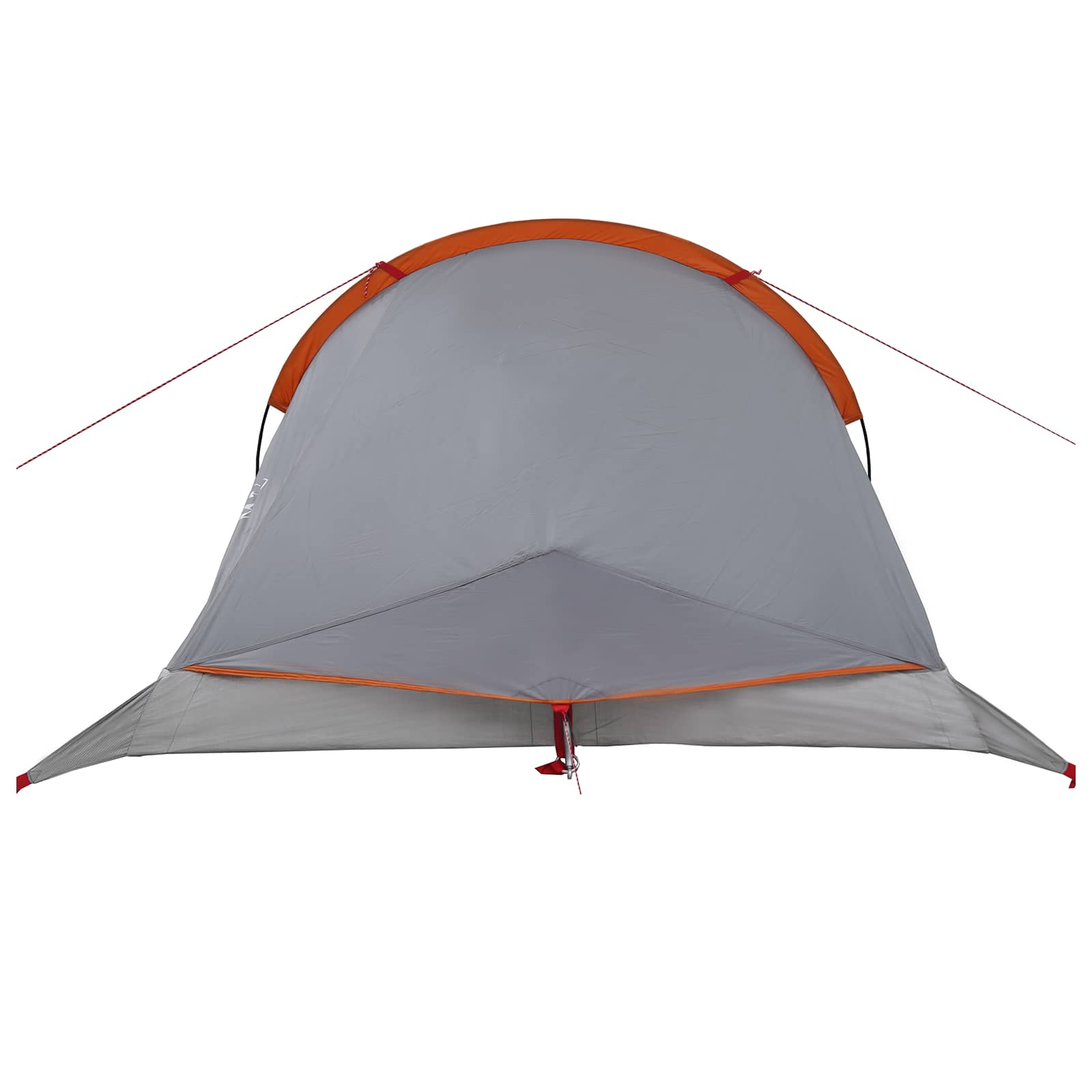 Backpacking Tent Grijs en Oranje 4-persoons – afbeelding 6