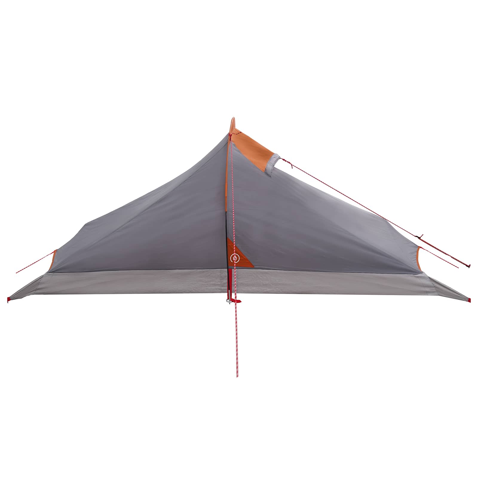 Backpacking Tent Grijs en Oranje 4-persoons – afbeelding 7