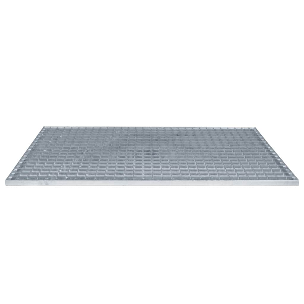 Rooster Zilver 30 x 30 x 2 cm Warmgedipt Gegalvaniseerd Staal – afbeelding 4