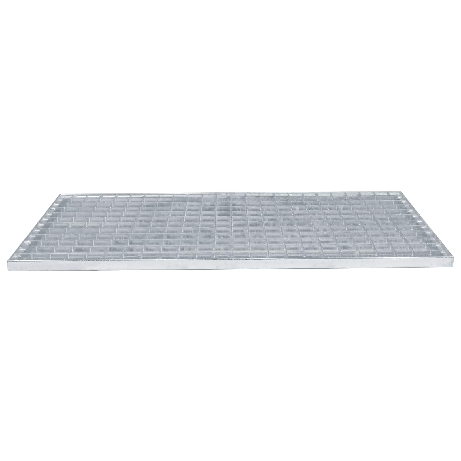 Rooster Zilver 80 x 40 x 2 cm Warmgedipt Gegalvaniseerd Staal – afbeelding 4