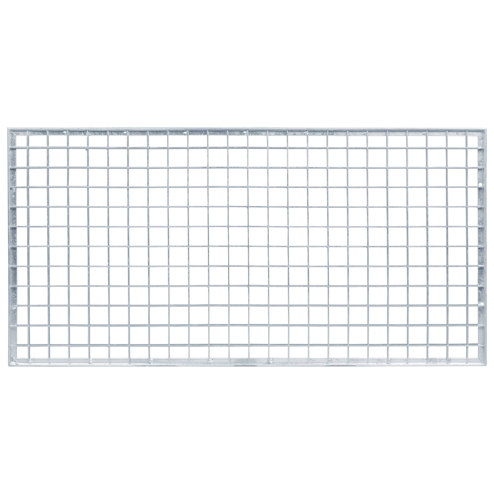 Rooster Zilver 80 x 40 x 2 cm Warmgedipt Gegalvaniseerd Staal – afbeelding 5
