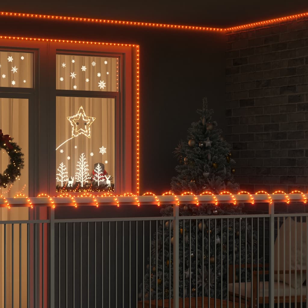 Touwenlicht met 1200 LED Warmwit 50 m PVC