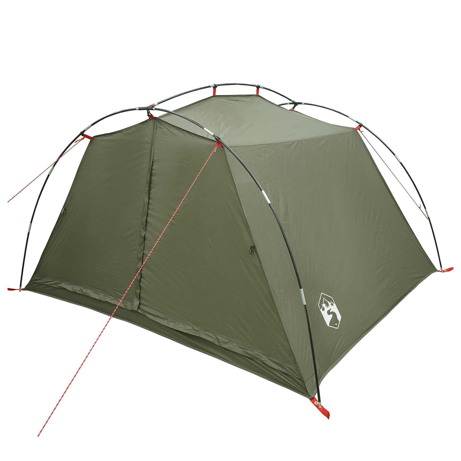 Tunneltent Olijfgroen 4-persoons 185T Polyester met PU Coating – afbeelding 3