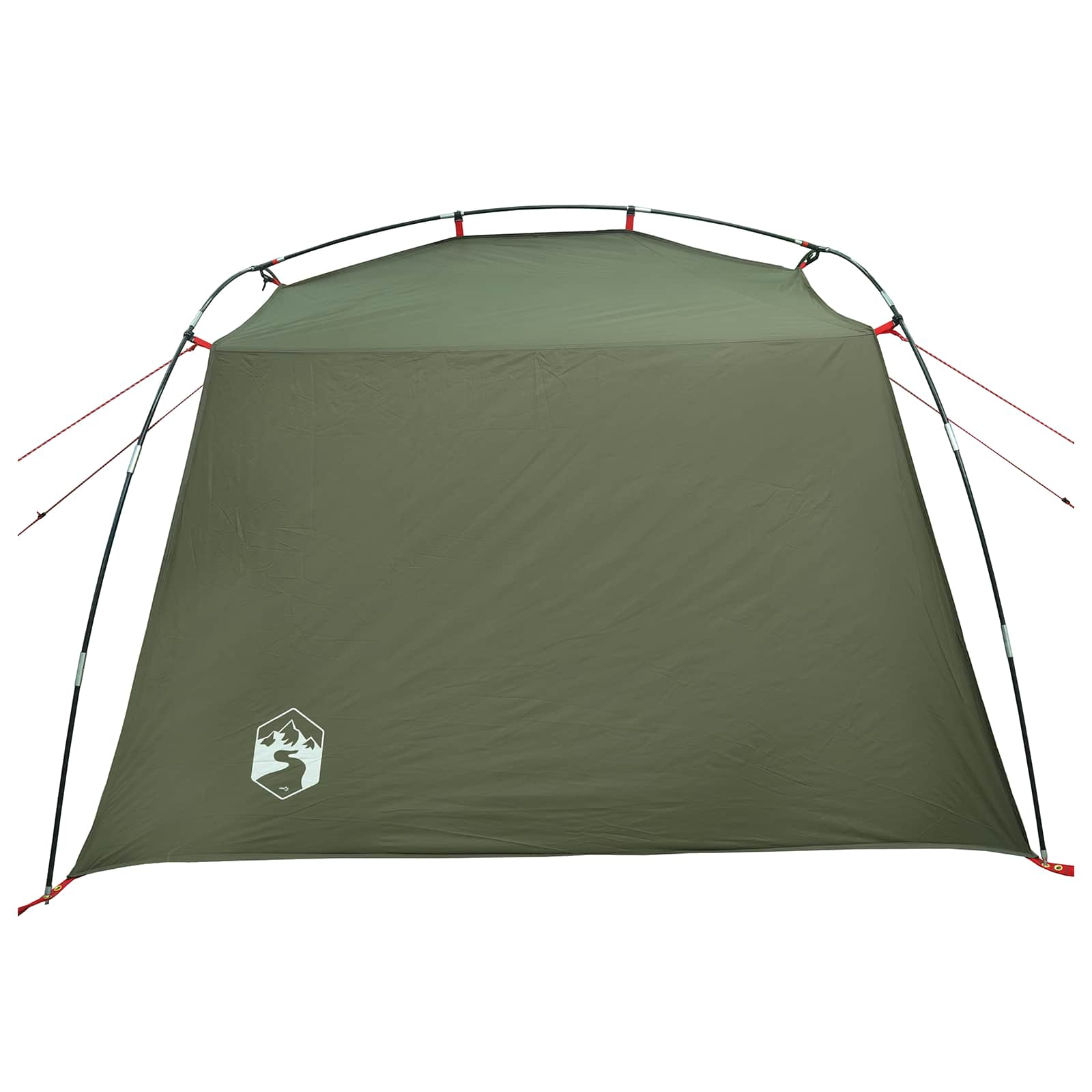 Tunneltent Olijfgroen 4-persoons 185T Polyester met PU Coating – afbeelding 6