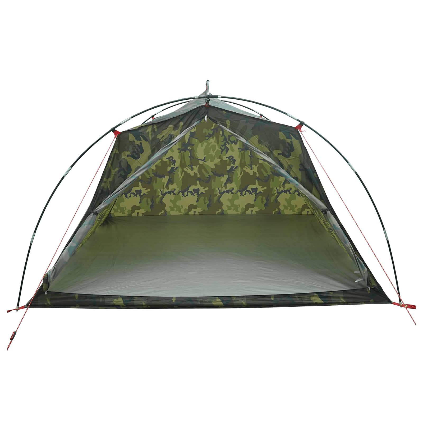 Tunneltent Camouflage 4-persoons 185T Polyester met PU Coating – afbeelding 4