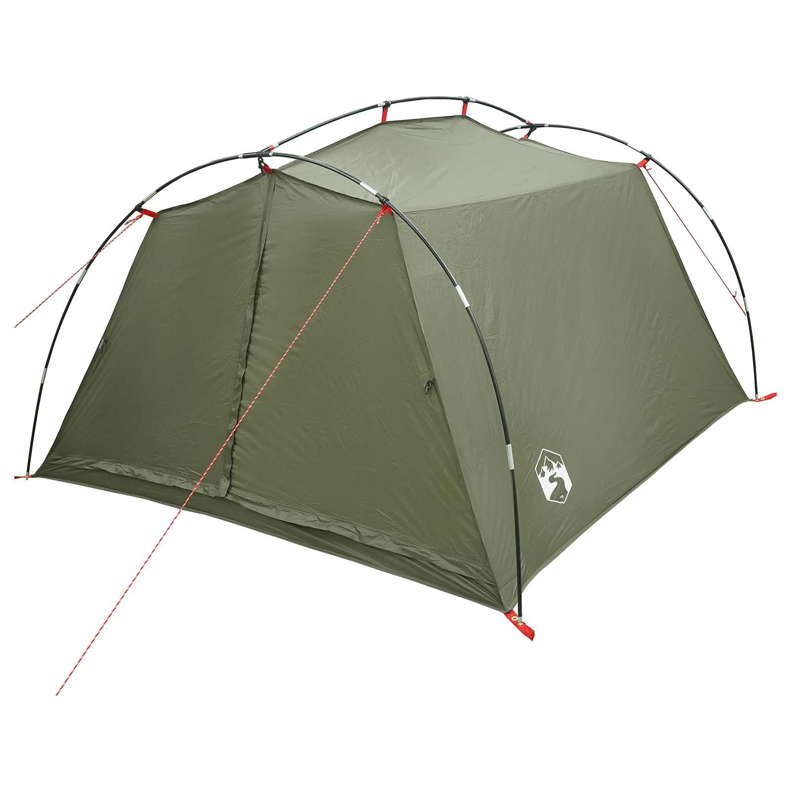 Tunneltent Olijfgroen 2-persoons 185T Polyester met PU Coating – afbeelding 3