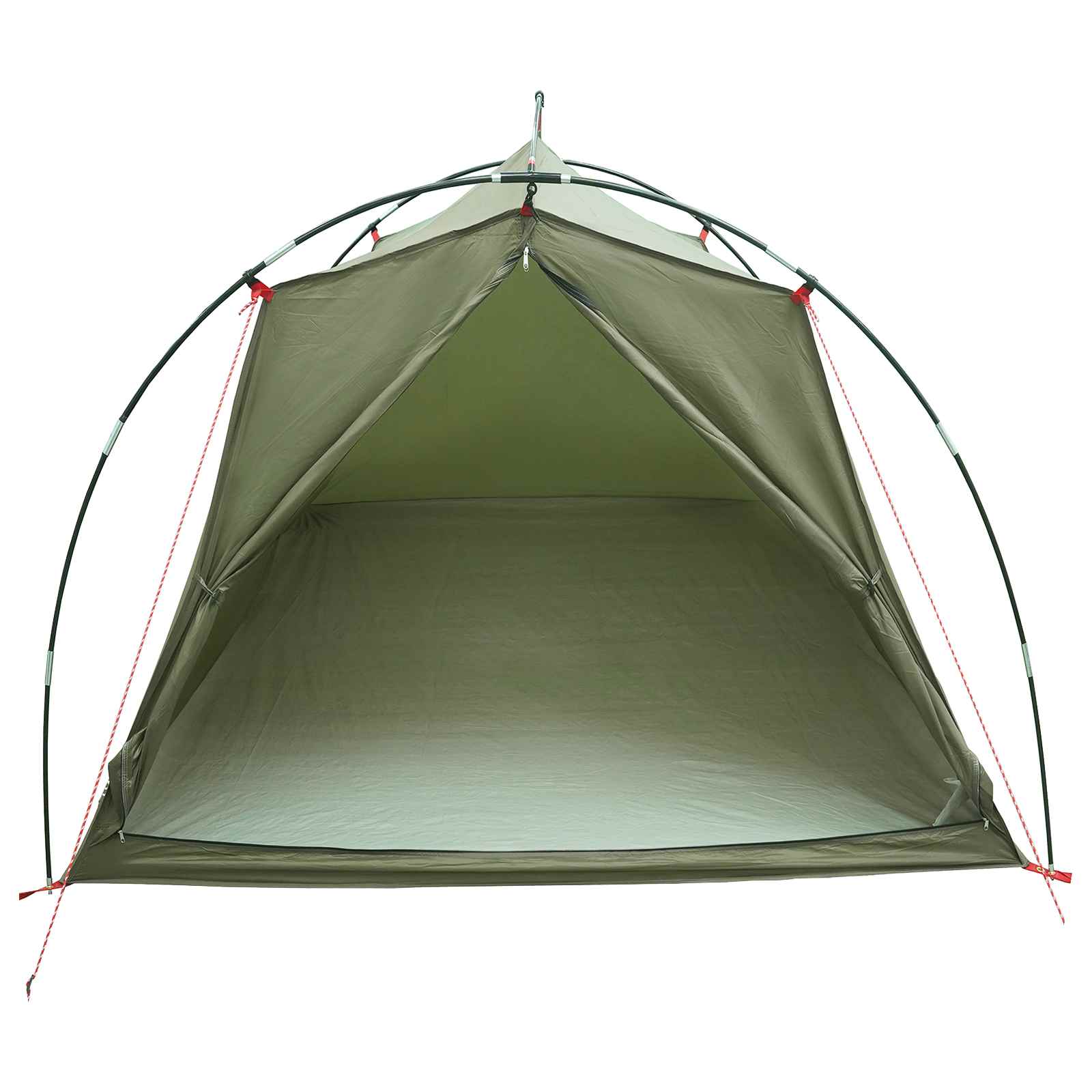 Tunneltent Olijfgroen 2-persoons 185T Polyester met PU Coating – afbeelding 4