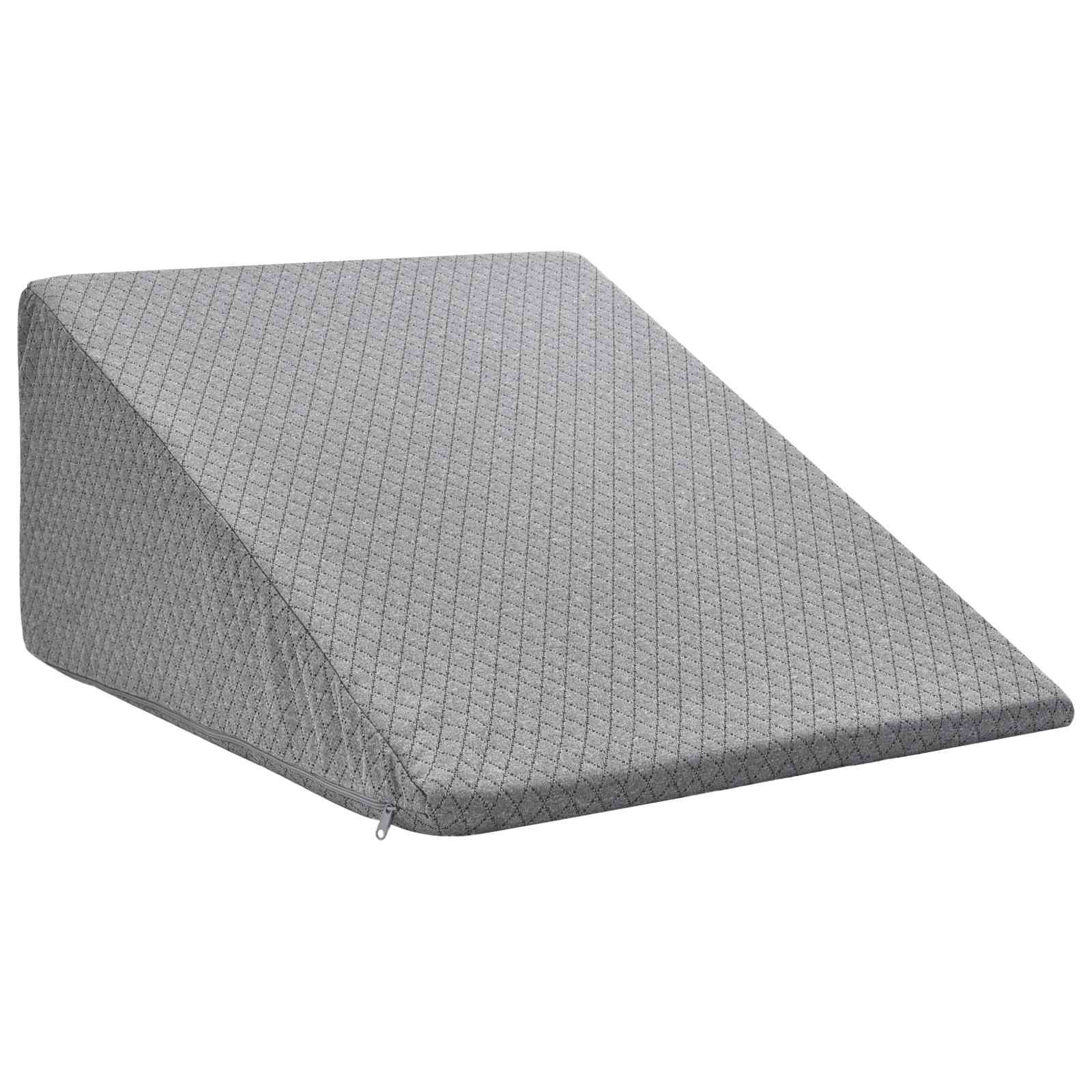 Been Kussen Effen Grijs 60 x 50 x 30 cm Traagschuim – afbeelding 2