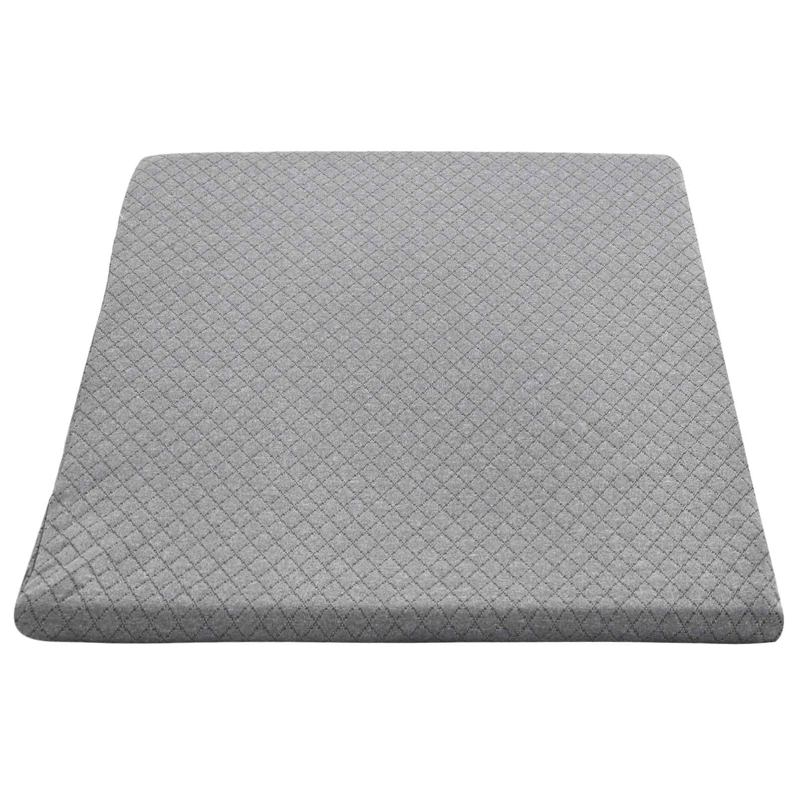Been Kussen Effen Grijs 60 x 50 x 30 cm Traagschuim – afbeelding 4
