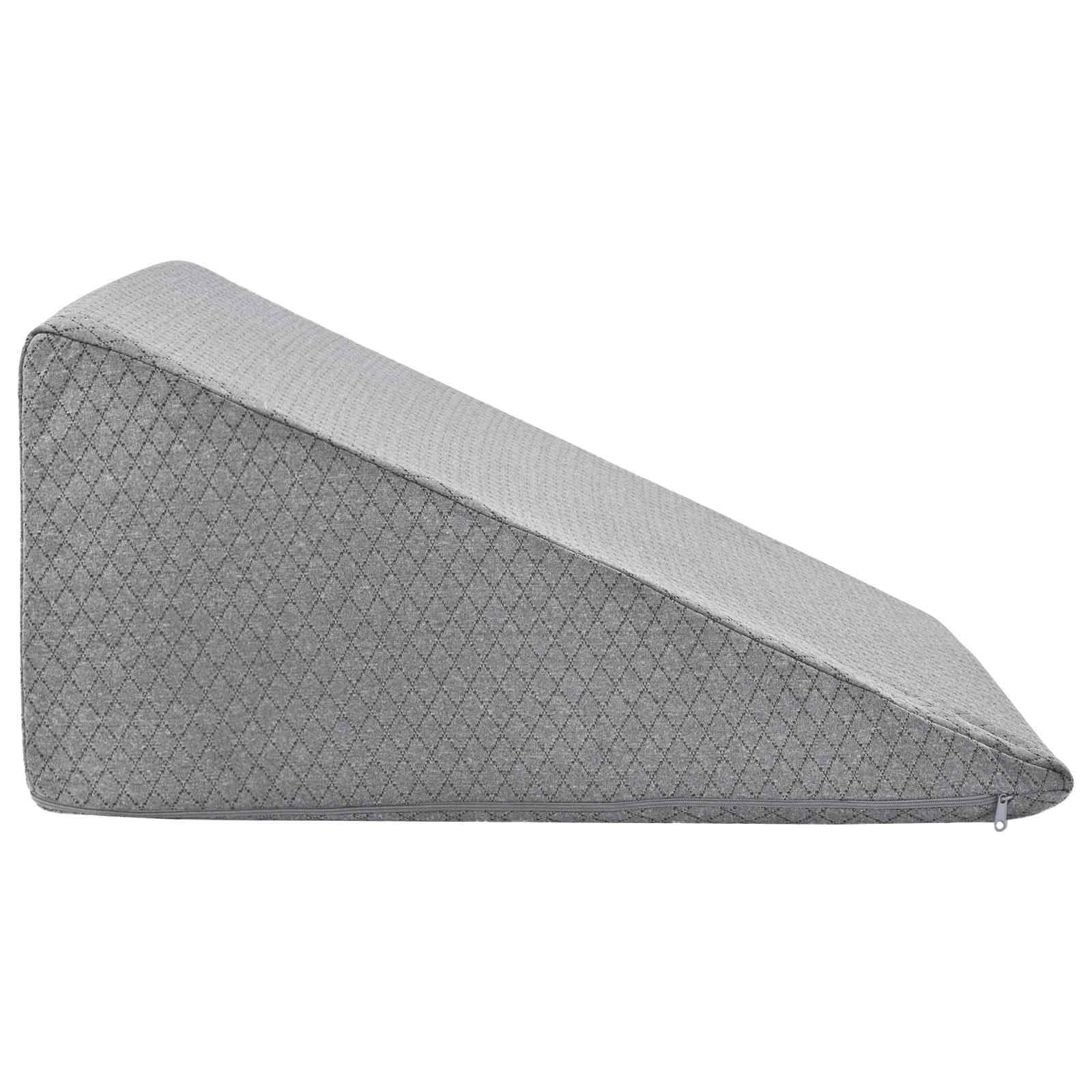 Been Kussen Effen Grijs 60 x 50 x 30 cm Traagschuim – afbeelding 5