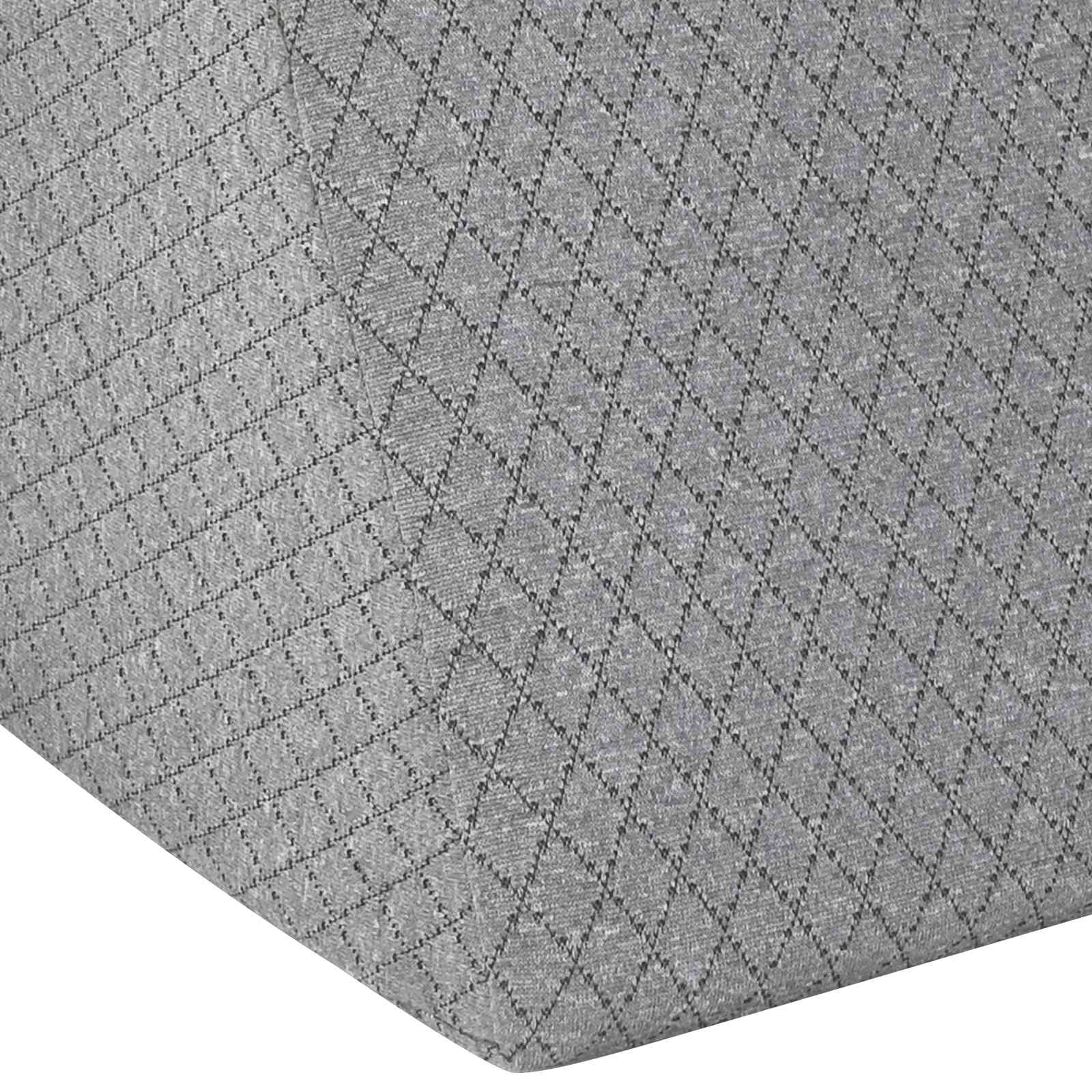 Been Kussen Effen Grijs 60 x 50 x 30 cm Traagschuim – afbeelding 7