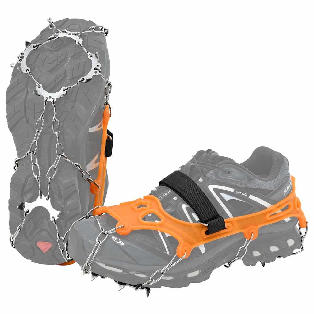 IJs-klemmen voor schoenen Oranje M – afbeelding 3