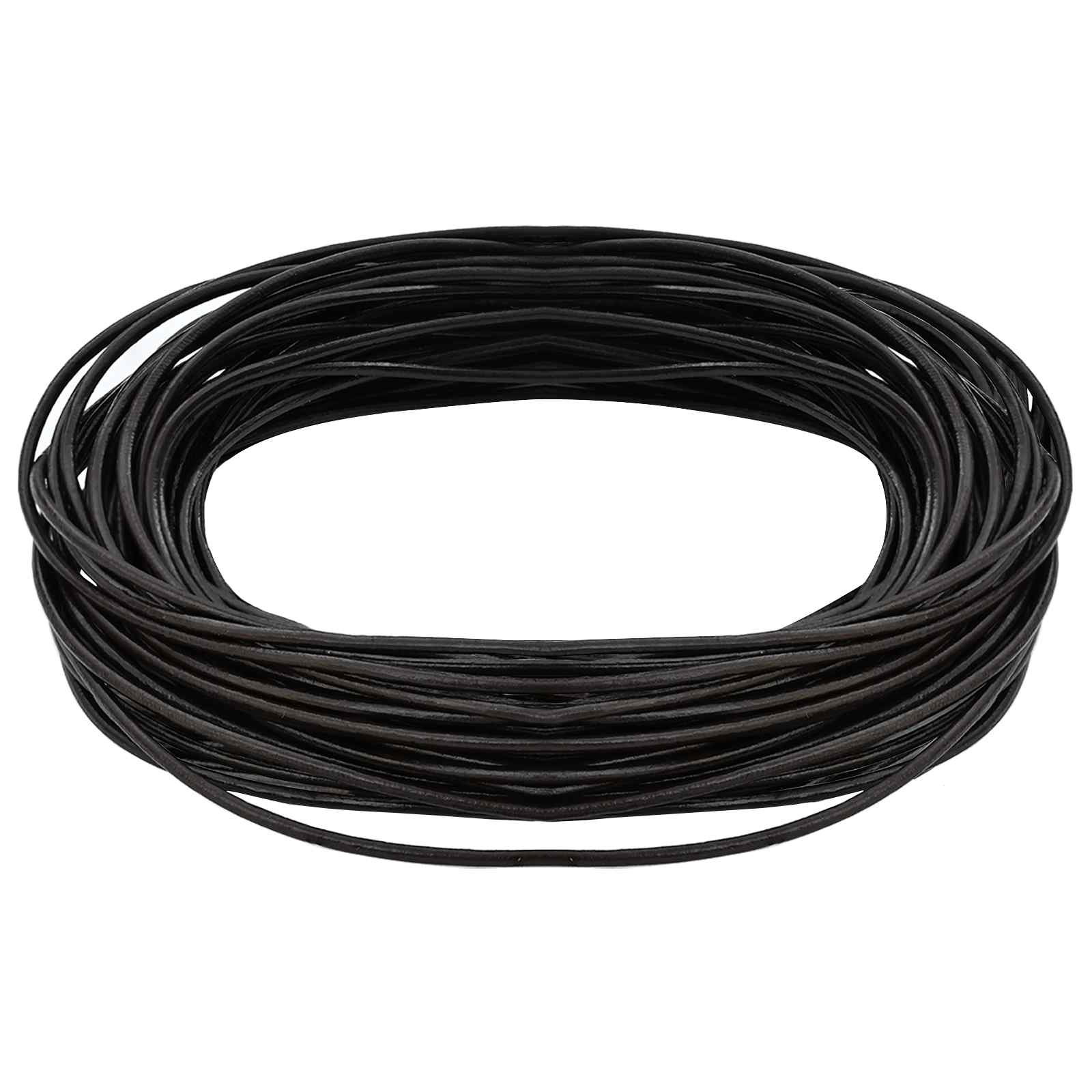 Leren Koord Donkerbruin Ø1,5 mm x 10 m Leer