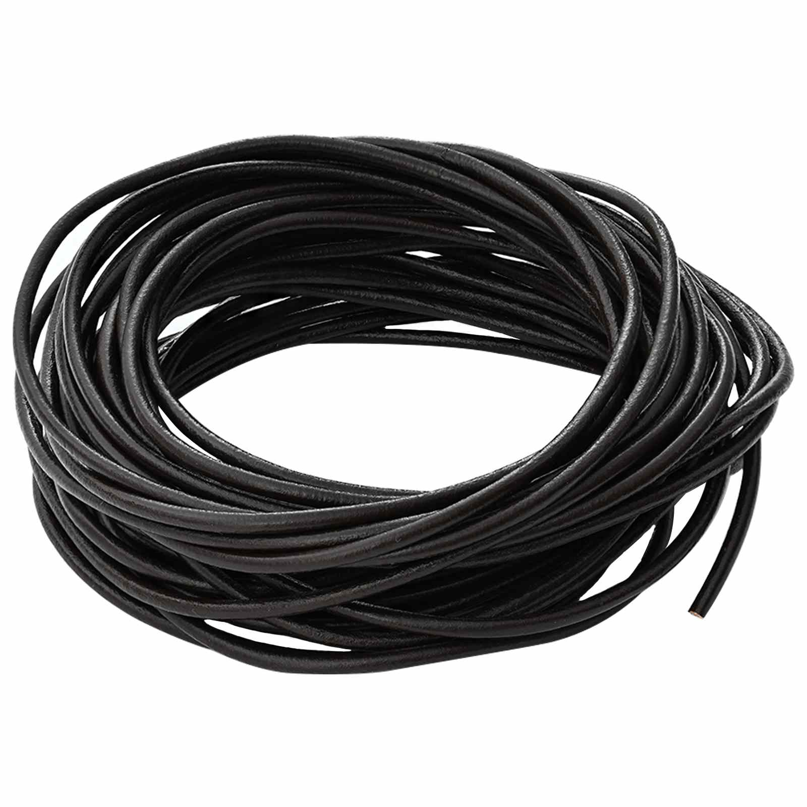 Leren Koord Donkerbruin Ø2,5 mm x 5 m Leer