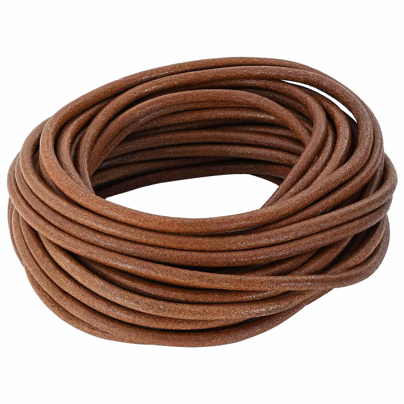 Leren Koord Licht Bruin Ø5 mm x 50 m Leer