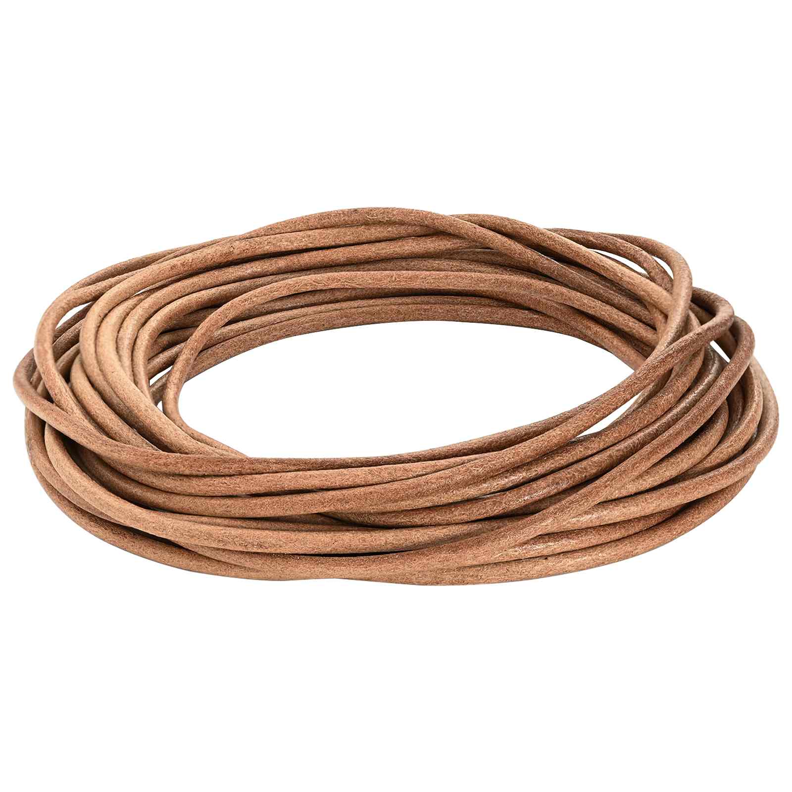 Leren Koord Bruin Ø5 mm x 50 m Leer