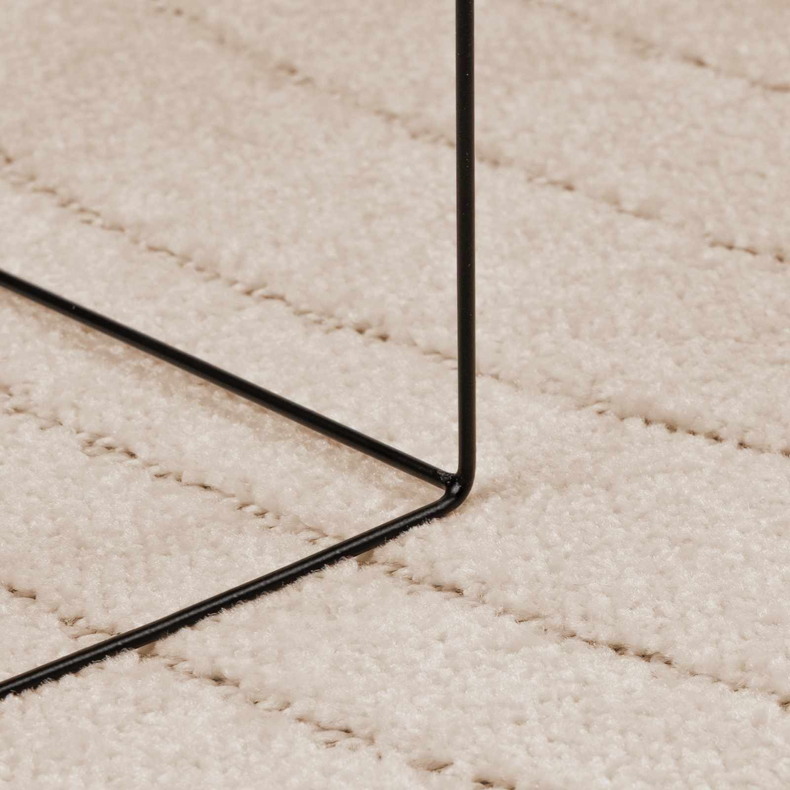 Vloerkleden Rechthoekig PALMERAS Beige 80 x 150 cm Polyester – afbeelding 5