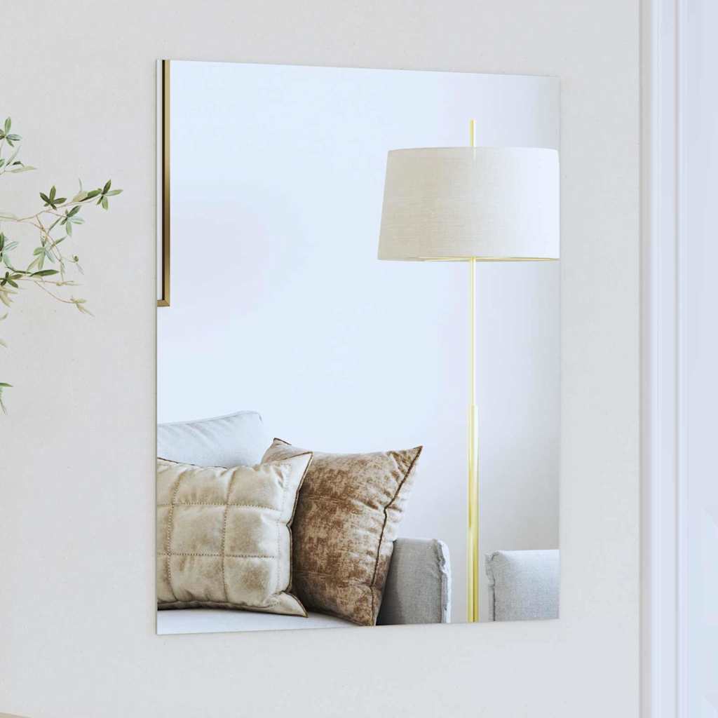 Wandspiegel Rechthoekig 50 x 60 cm gehard glas