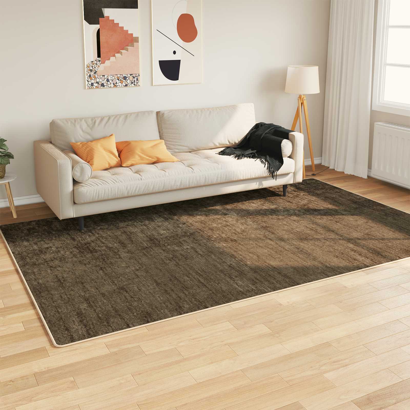 Vloerkleedloper MARSA Bosgroen 150 x 230 cm Polyester en PVC – afbeelding 1