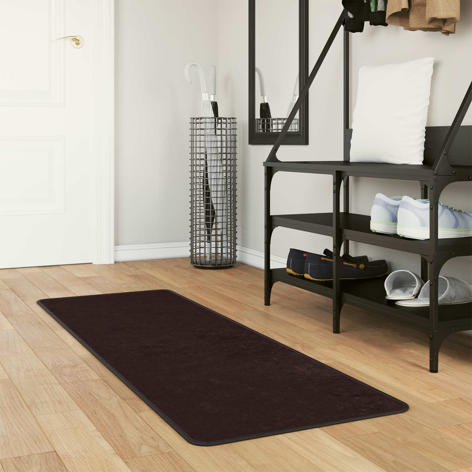 Vloerkleedloper MARSA Antraciet 50 x 200 cm Polyester en PVC
