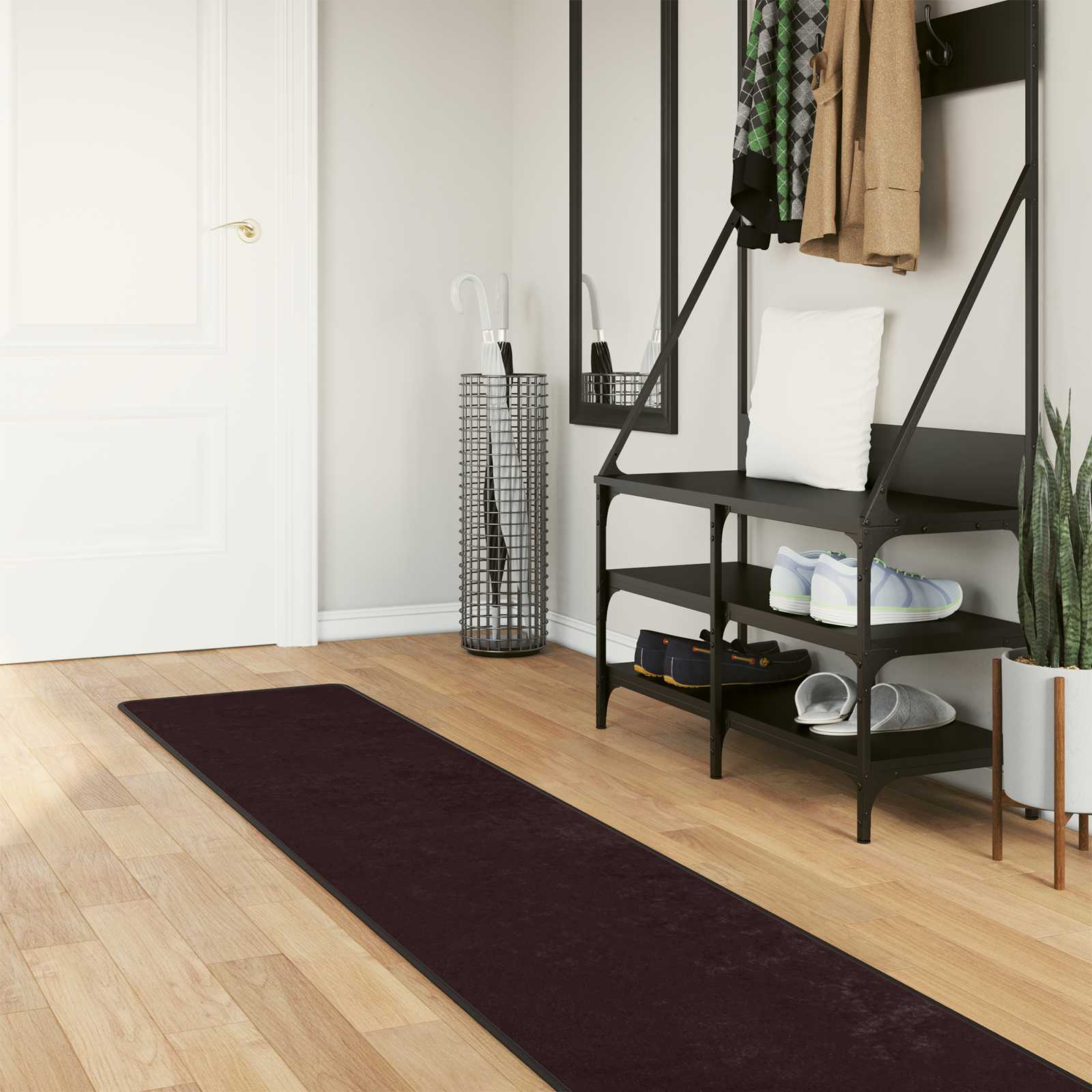 Vloerkleedloper MARSA Antraciet 50 x 300 cm Polyester en PVC