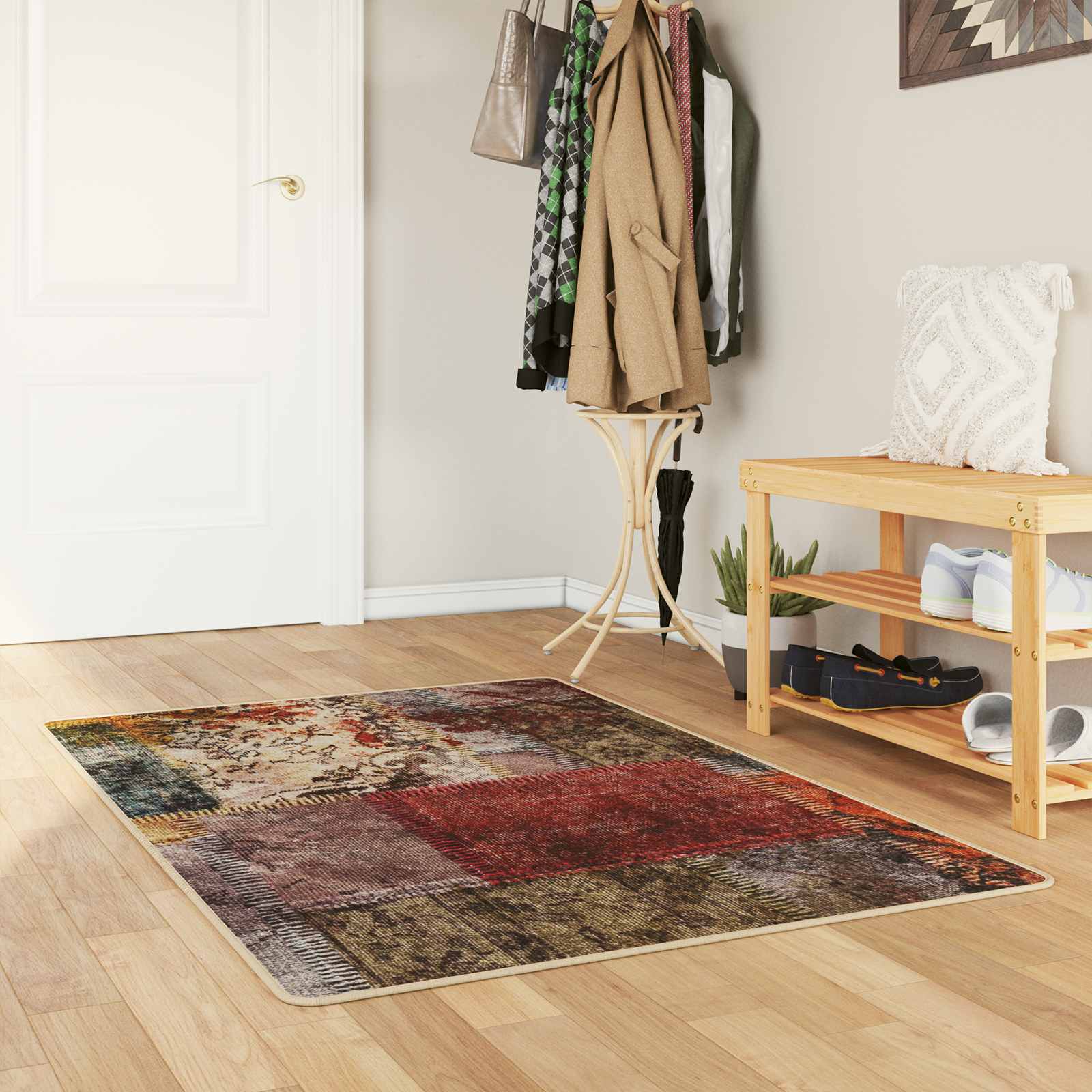 Vloerkleedloper MARSA Multikleur 100 x 200 cm Polyester en PVC