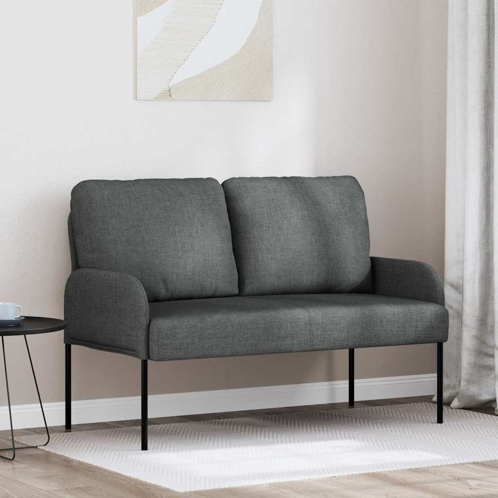 Banken met kussen 110cm Donkergrijs Multiplex – afbeelding 1